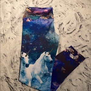 Om Shanti yoga leggings